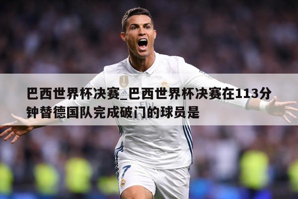 巴西世界杯决赛_巴西世界杯决赛在113分钟替德国队完成破门的球员是