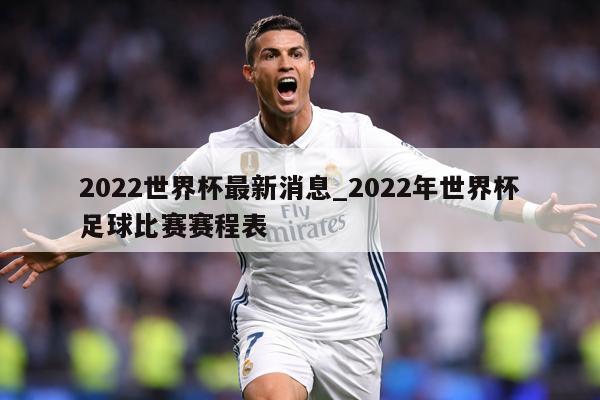 2022世界杯最新消息_2022年世界杯足球比赛赛程表